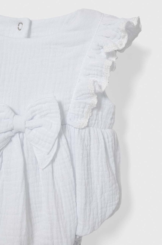 Jamiks body bawełniane niemowlęce BISZA.org.Rame.JLG011.G biały SS24