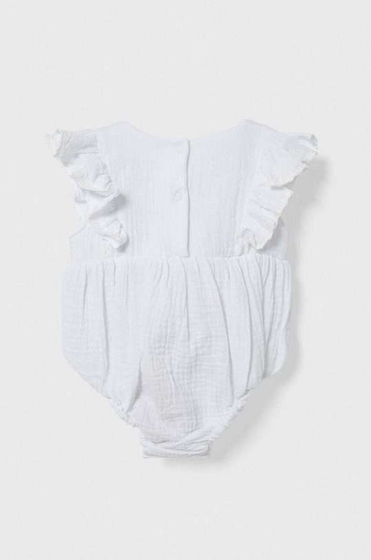 Dziewczynka Jamiks body bawełniane niemowlęce BISZA.org.Rame.JLG011.G biały