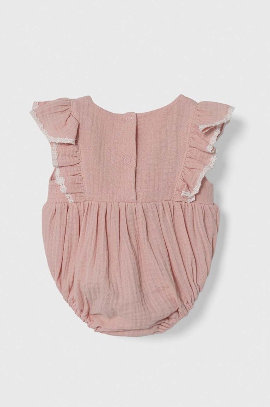 Dziewczynka Jamiks body bawełniane niemowlęce BISZA.org.Rame.JLG011.G różowy