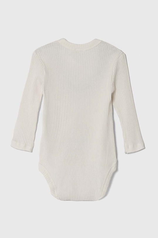 Dziewczynka United Colors of Benetton body bawełniane niemowlęce 2-pack 3FMG0B00K.W.Seasonal beżowy