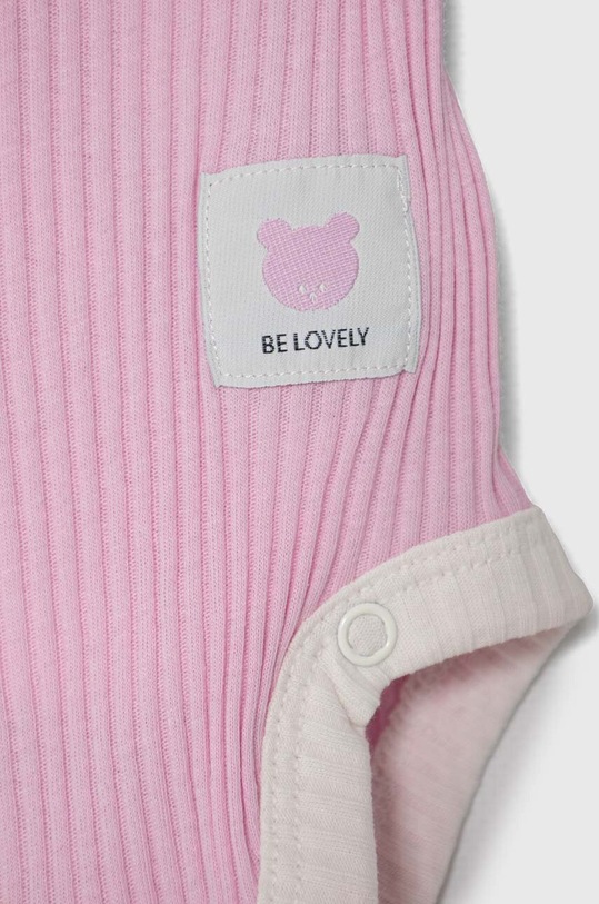 United Colors of Benetton body bawełniane niemowlęce 2-pack 3FMG0B00K.W.Seasonal