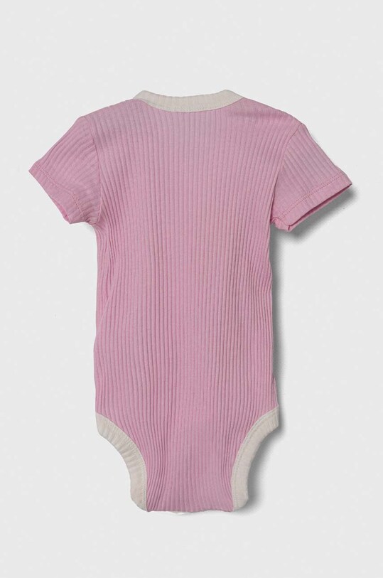 United Colors of Benetton body din bumbac pentru bebelusi 2-pack roz 3FMG0B00L.W.Seasonal