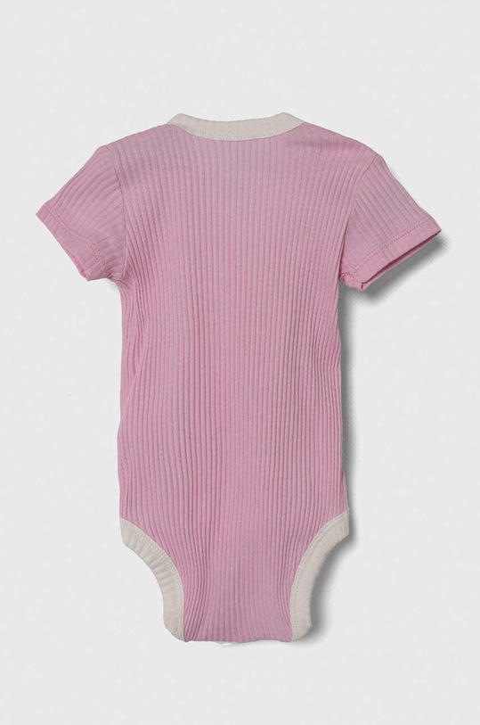 Дитяче бавовняне боді United Colors of Benetton 2-pack рожевий 3FMG0B00L.W.Seasonal