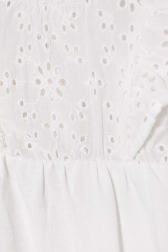 Комбінезон для немовлят United Colors of Benetton 3FYKAB00K.W.Seasonal білий SS24