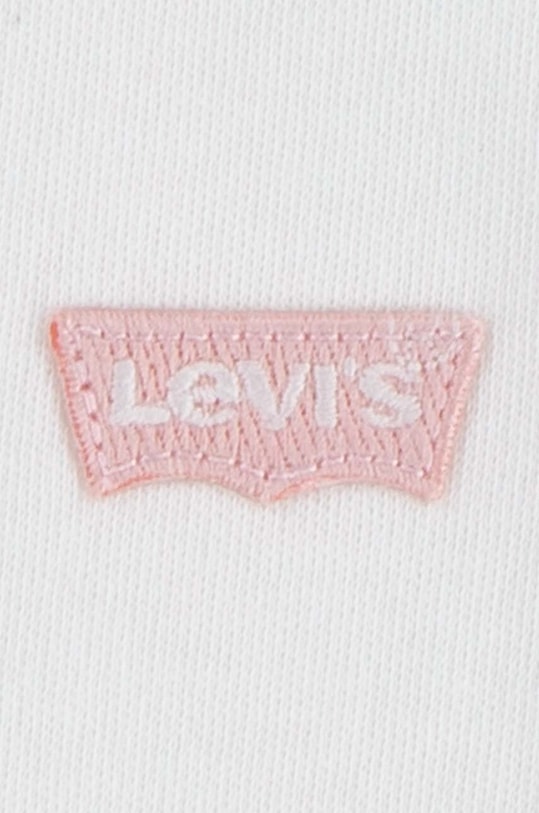 Lány Levi's pamut baba body LVG 3PK BOW BODYSUIT SET 3 db 1EK337 rózsaszín