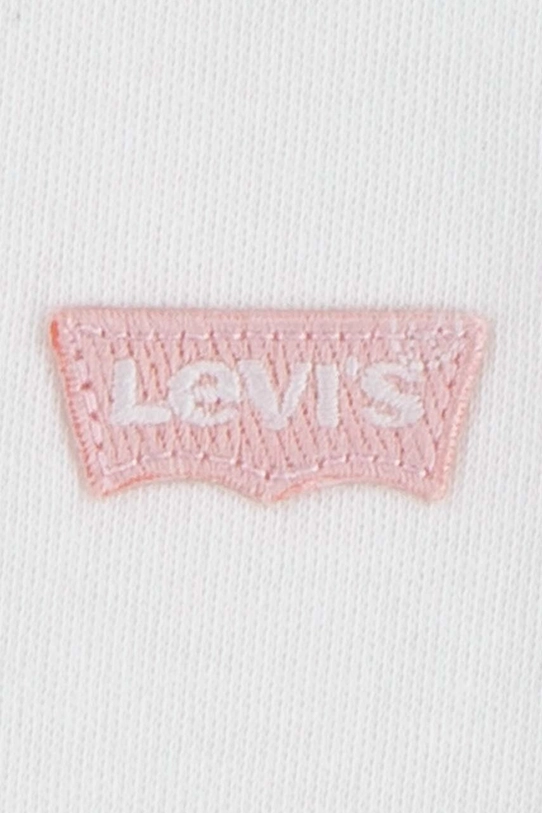 Dziewczynka Levi's body bawełniane niemowlęce LVG 3PK BOW BODYSUIT SET 3-pack 1EK337 różowy