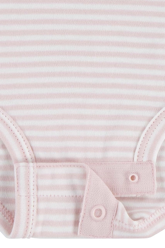 Pamučni bodi za bebe Levi's LVG 3PK BOW BODYSUIT SET 3-pack 1EK337