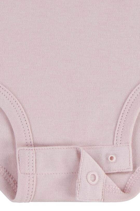 Детское боди из хлопка Levi's LVG 3PK BOW BODYSUIT SET 3 шт 1EK337