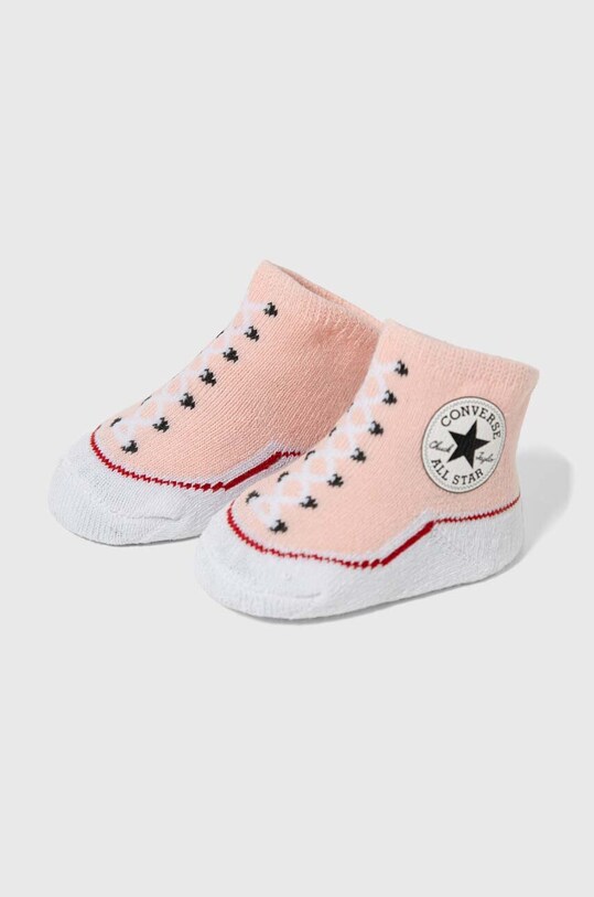 Dziewczynka Converse rampers niemowlęcy 56A144.G pomarańczowy