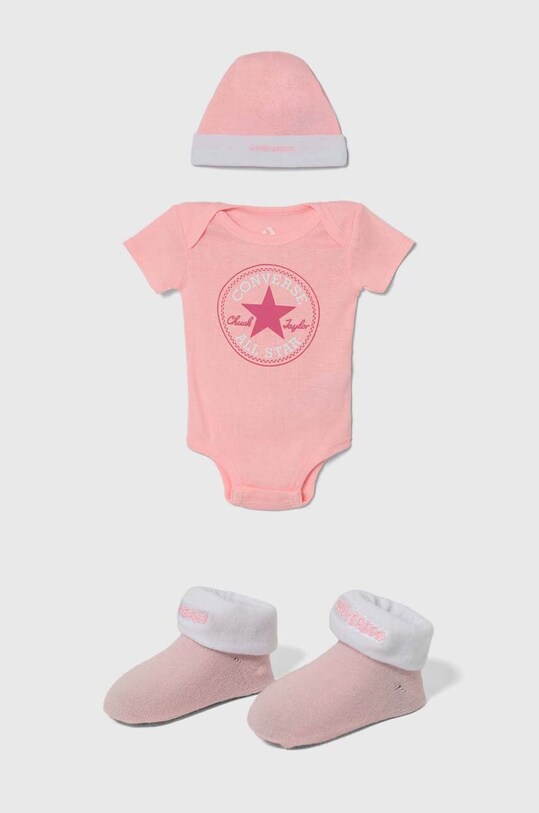 Боді для немовлят Converse рожевий MC0028.G