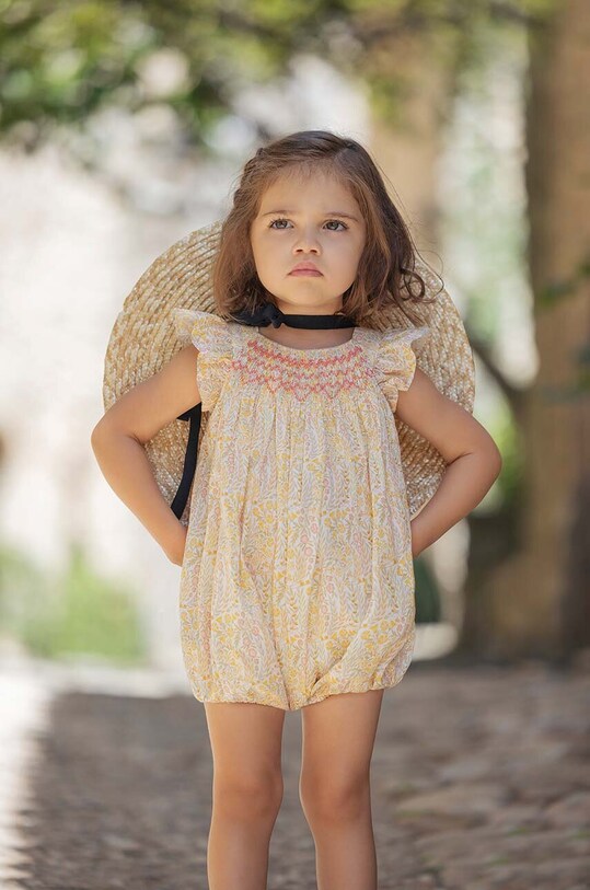 Tartine et Chocolat body din bumbac pentru bebelusi bej TY33001.60.74