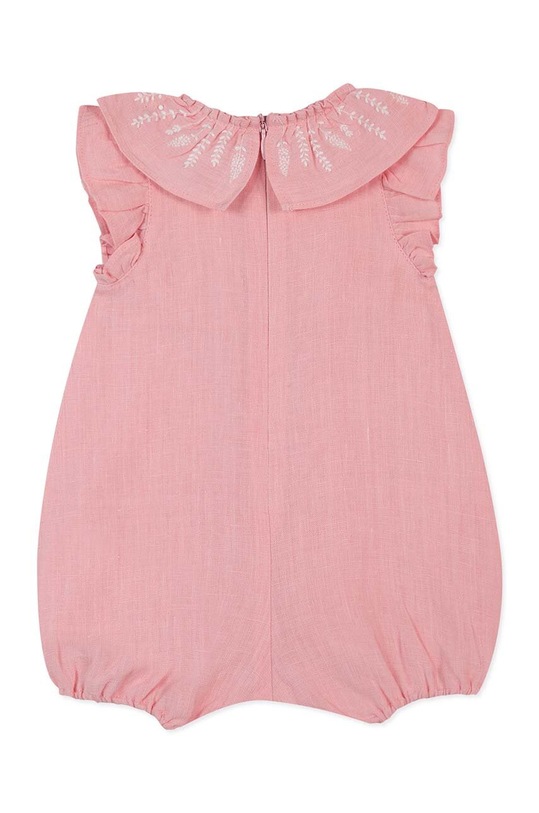 Dziewczynka Tartine et Chocolat rampers lniany niemowlęcy TY33031.60.74 pomarańczowy