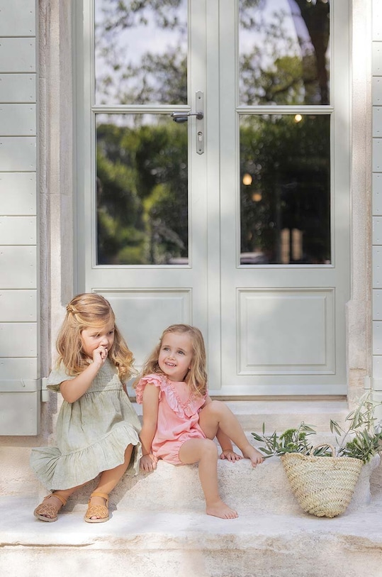 Tartine et Chocolat rampers lniany niemowlęcy TY33031.60.74