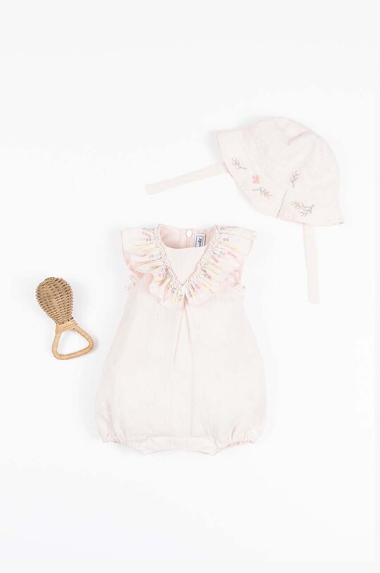 Tartine et Chocolat rampers lniany niemowlęcy TY33031.60.74