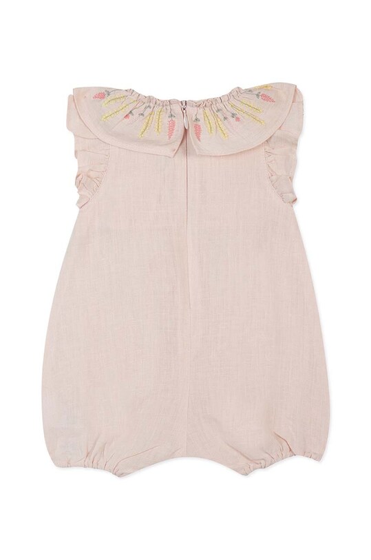 Dziewczynka Tartine et Chocolat rampers lniany niemowlęcy TY33031.60.74 różowy