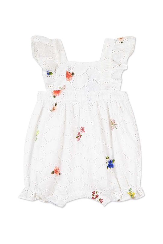 Pamučni kombinezon za bebe Tartine et Chocolat TY33011.80 bijela SS24