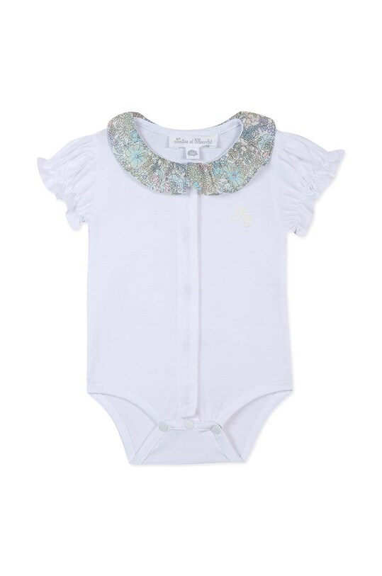 Детское боди из хлопка Tartine et Chocolat TY11000.49.74 белый SS24