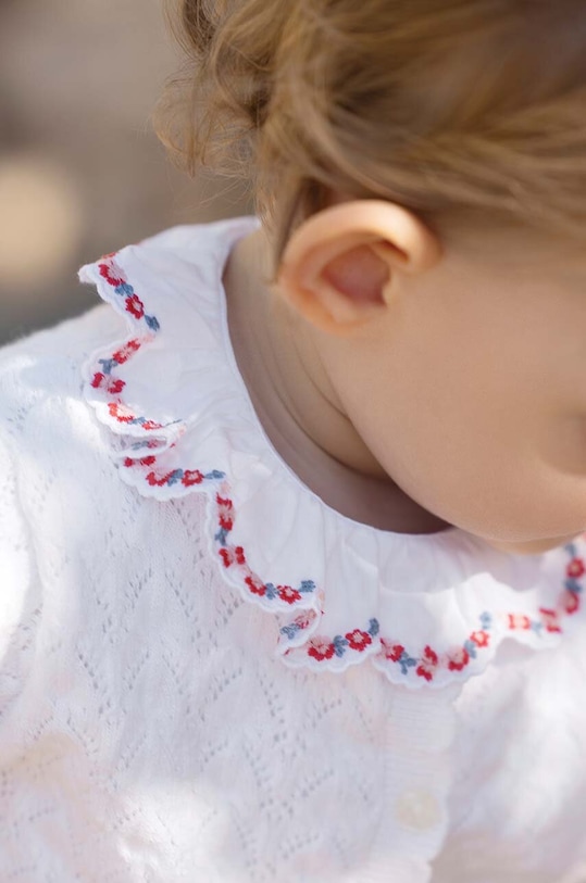 Tartine et Chocolat body bawełniane niemowlęce TY11021.53.74 biały