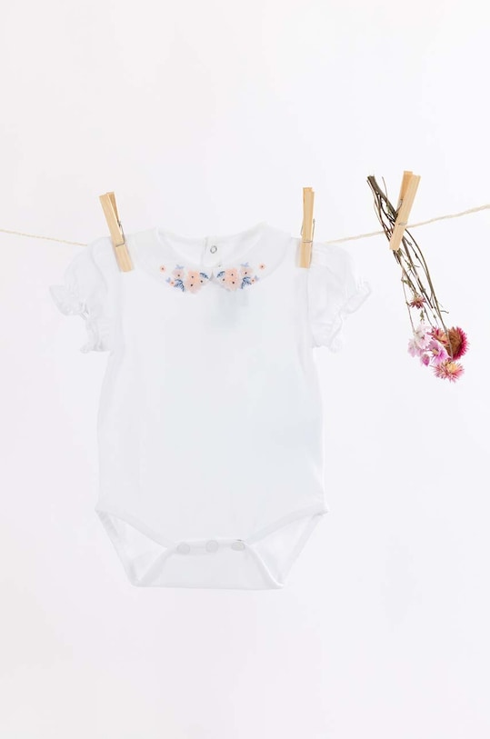 Tartine et Chocolat body bawełniane niemowlęce biały TY11021.80.94