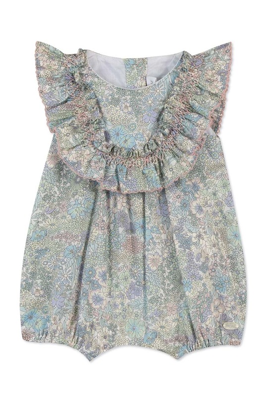 Dětské bavlněné dupačky Tartine et Chocolat TY33020.49.74 tyrkysová SS24