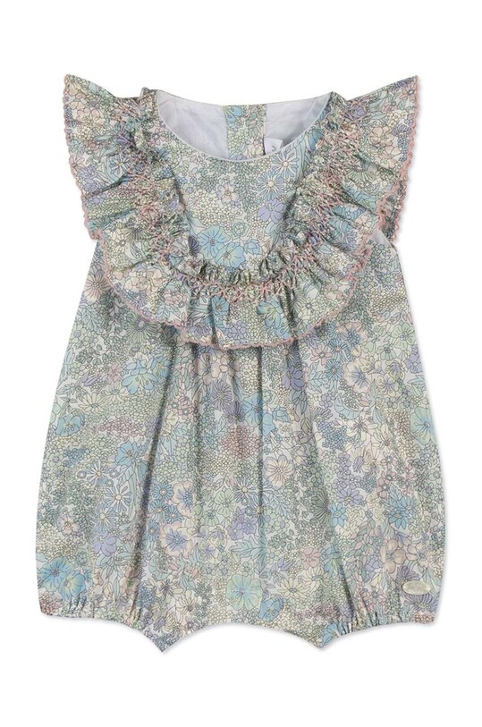 Dětské bavlněné dupačky Tartine et Chocolat TY33020.80 tyrkysová SS24