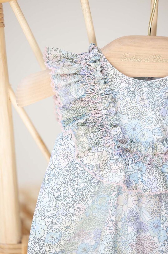 Dětské bavlněné dupačky Tartine et Chocolat TY33020.80 tyrkysová