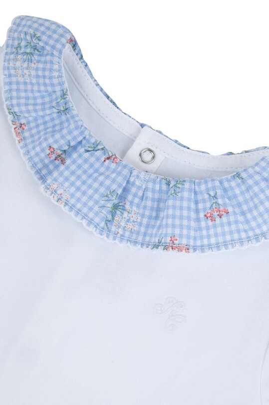 Tartine et Chocolat body din bumbac pentru bebelusi alb TY11121.80.94