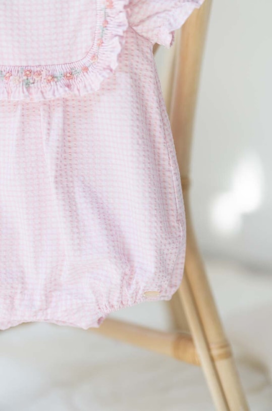 Tartine et Chocolat rampers bawełniany niemowlęcy TY33130.80