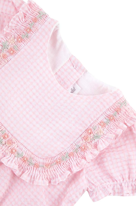 Tartine et Chocolat rampers bawełniany niemowlęcy różowy TY33130.80