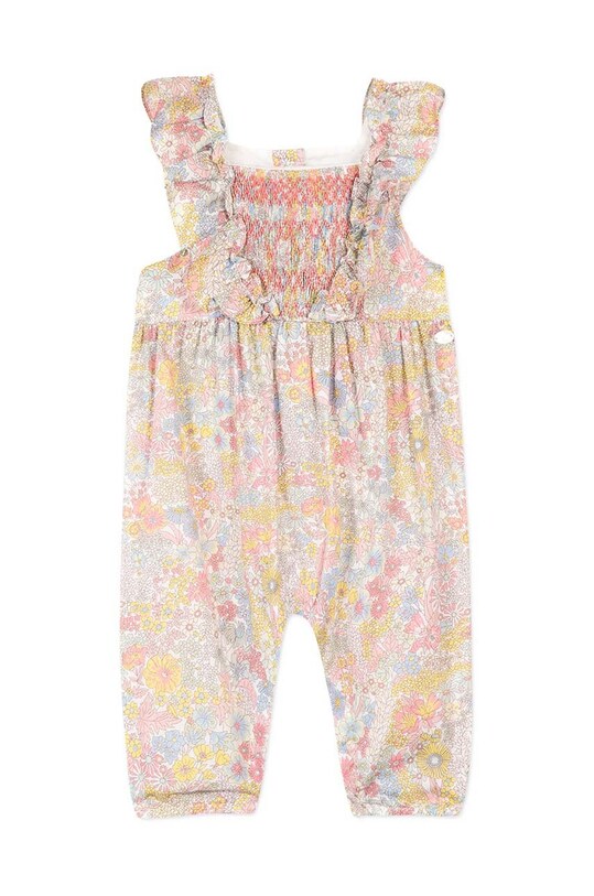 Tartine et Chocolat salopeta din bumbac pentru bebelusi TY32001.80 bej SS24