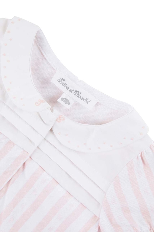 Дівчинка Бавовняний ромпер для немовлят Tartine et Chocolat TY33120.G.49.74 рожевий