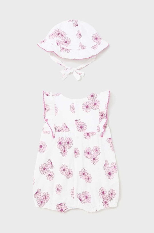 Mayoral Newborn rampers niemowlęcy 1607.2H.Newborn.PPYH różowy SS24