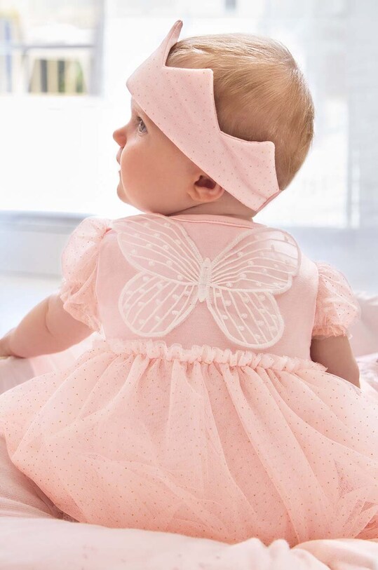 Комплект за бебета Mayoral Newborn 2 чифта бежов 1629.2L.Newborn.PPYH