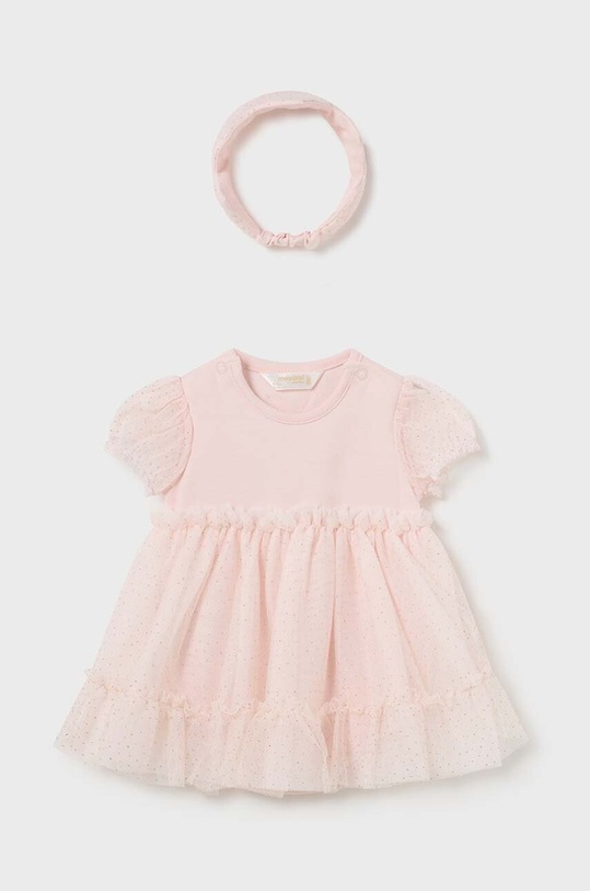 Комплект за бебета Mayoral Newborn 1629.2L.Newborn.PPYH бежов SS24