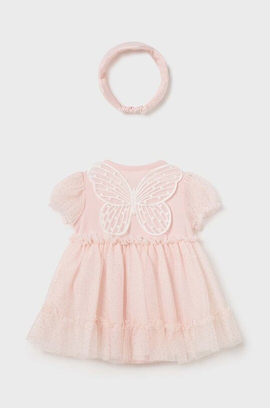 Момиче Комплект за бебета Mayoral Newborn 1629.2L.Newborn.PPYH бежов