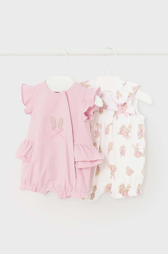 Mayoral Newborn rampe pentru copii 2-pack Produs pentru bebe roz 1706.2C.Newborn.PPYH