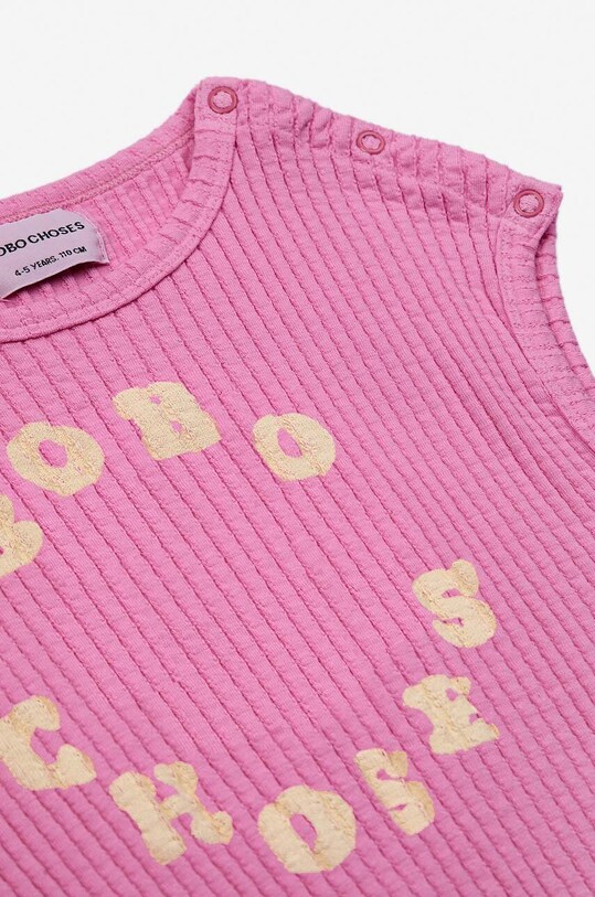 Bobo Choses kombinezon dziecięcy różowy 124AC120
