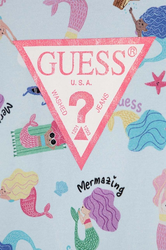 Κοριτσίστικα Βρεφικά φορμάκια Guess S4GG02.K6YW4.PPYH τιρκουάζ
