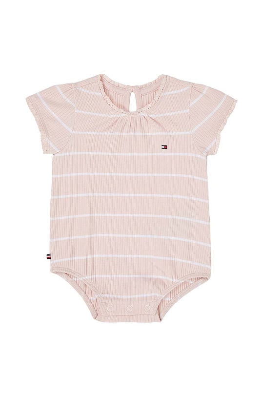 Bodi za bebe Tommy Hilfiger roza KN0KN01837.G.PPYH