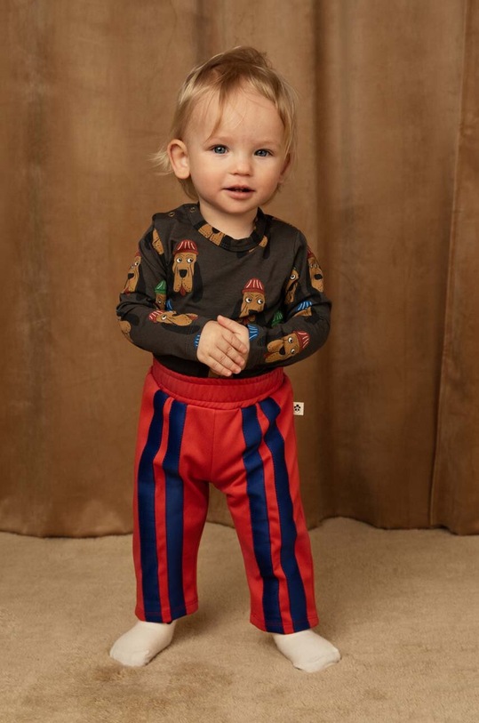 Mini Rodini body niemowlęce Produkt niemowlęcy szary 2414010397