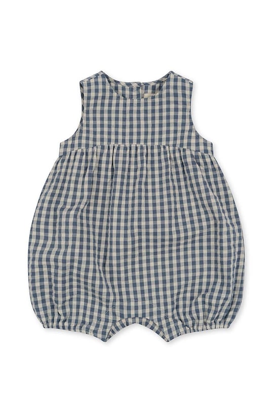 Detské bavlnené dupačky Konges Sløjd Pre bábätká modrá KS100331