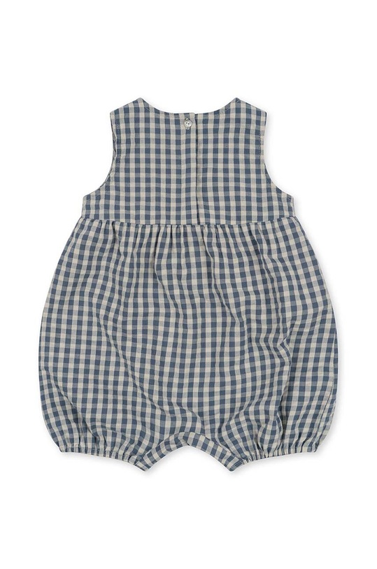 Detské bavlnené dupačky Konges Sløjd KS100331 modrá SS24