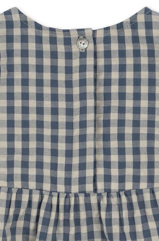 Chlapec Detské bavlnené dupačky Konges Sløjd KS100331 modrá