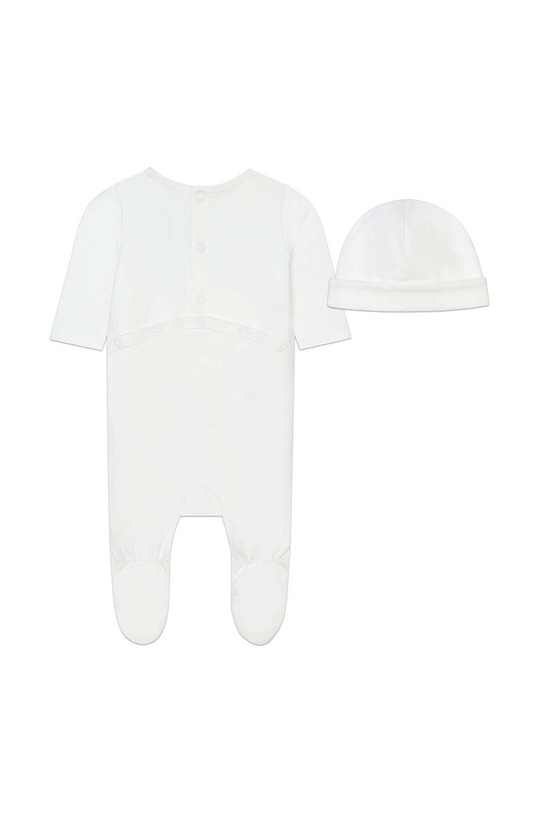 BOSS salopeta din bumbac pentru bebelusi J50831. alb SS24