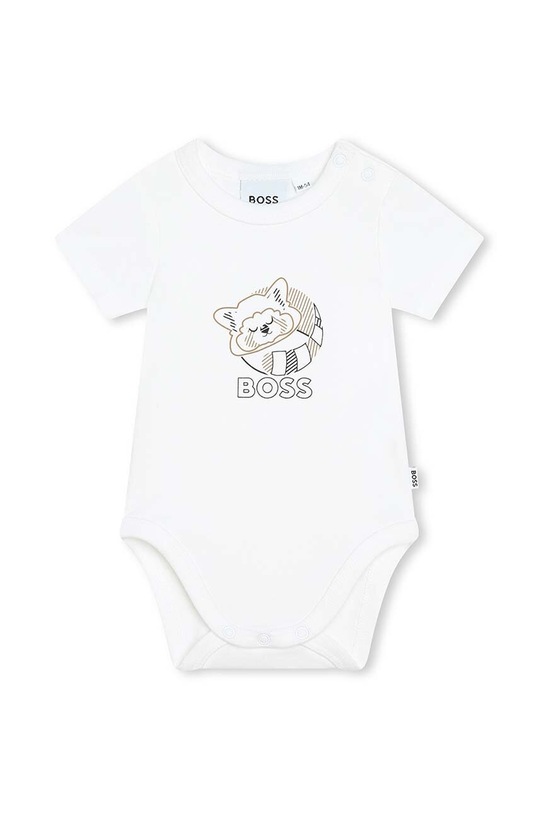 BOSS body bawełniane niemowlęce 2-pack J50832. biały