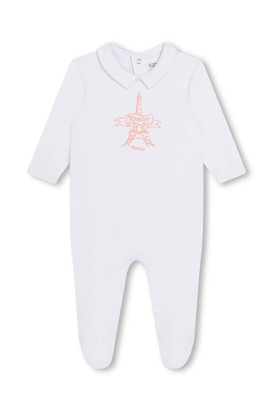 Kenzo Kids salopete din bumbac pentru bebelusi 2-pack roz K60074.