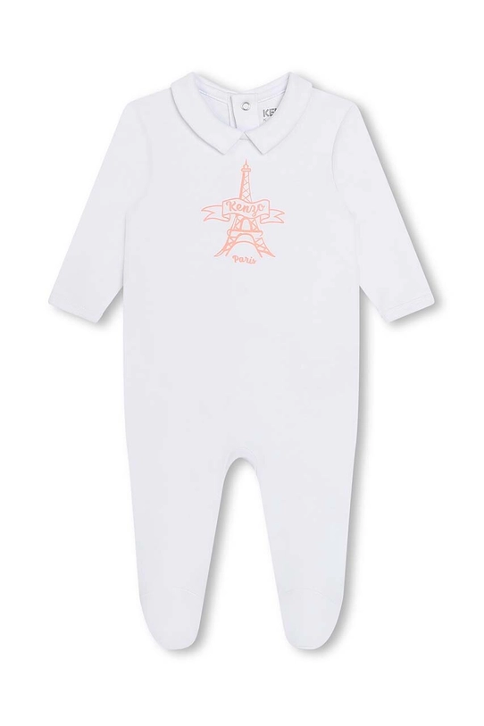 Pamučni kombinezoni za bebe Kenzo Kids 2-pack roza K60074.