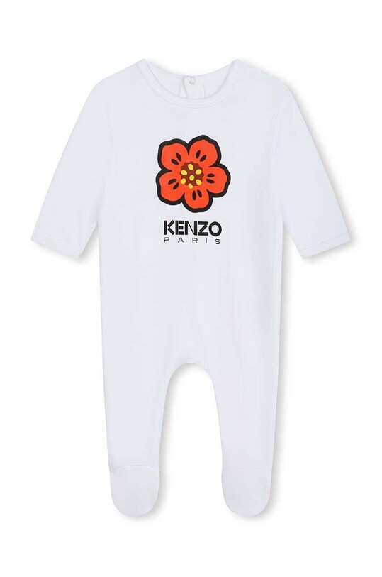 Chłopiec Kenzo Kids pajacyk niemowlęcy 2-pack K60075. biały