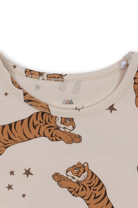 Chlapec Detské dupačky Konges Sløjd KS100765 béžová