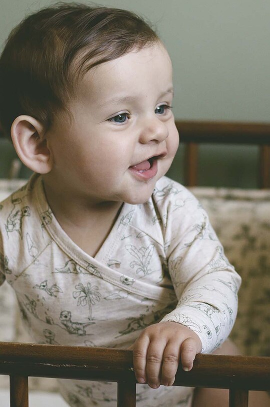 Chłopiec That's mine body niemowlęce Marley 011518 beżowy